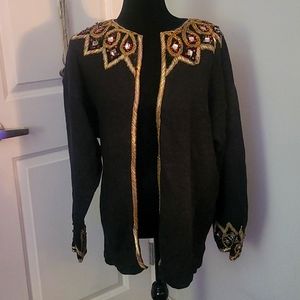 Vintage jewel sweater